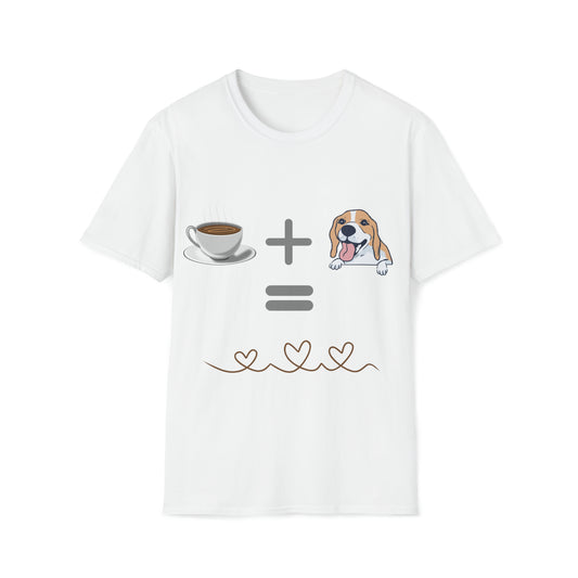 Beagle + Coffee = Love Tee (Unisex)